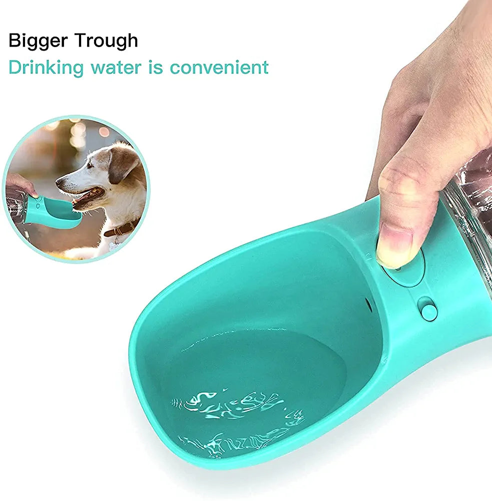 Portable Water Bottle for Pets (Multicolor)