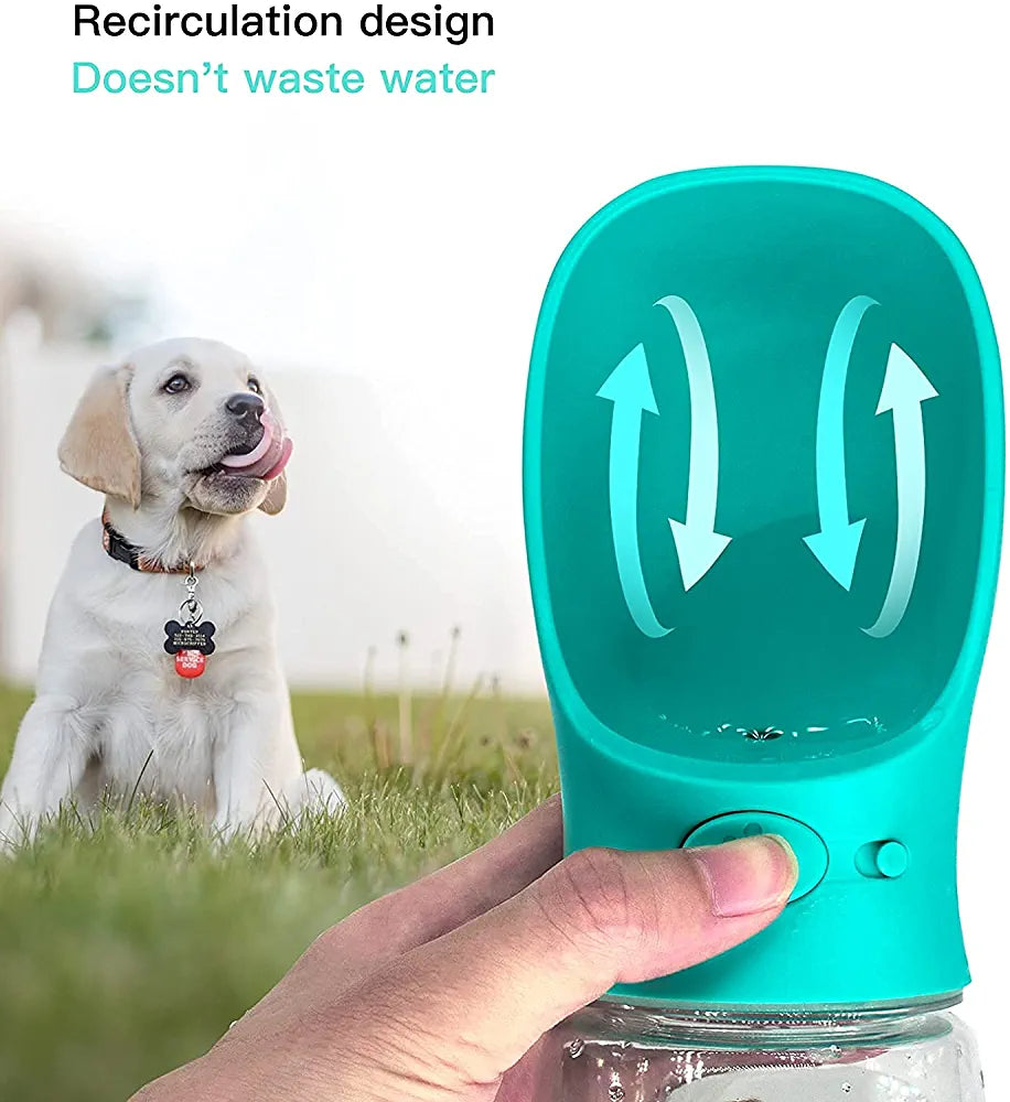 Portable Water Bottle for Pets (Multicolor)