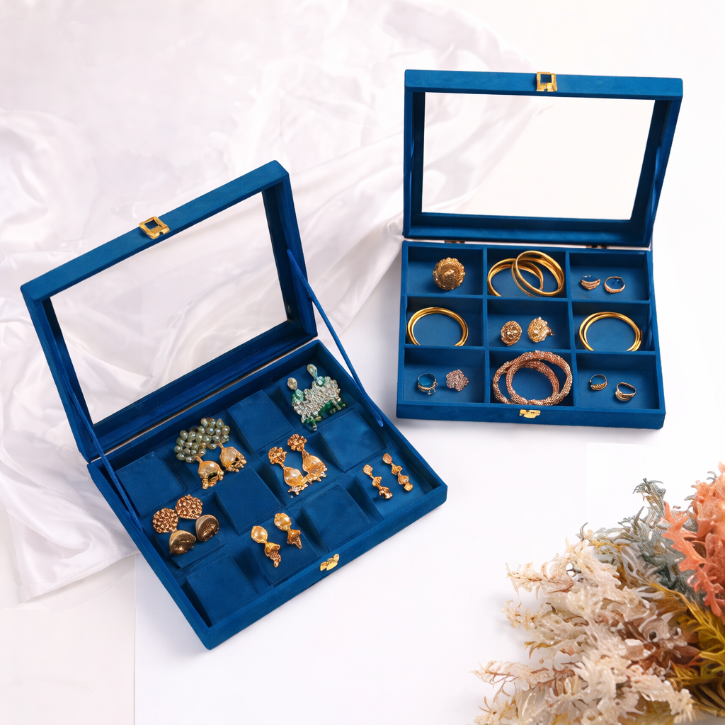 Premium Velvet Jewelry Box