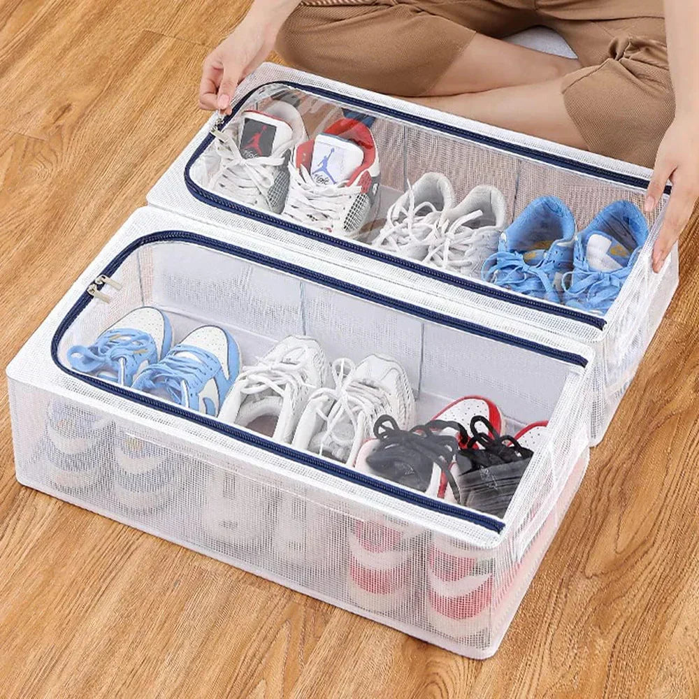 Clear Foldable Shoe Storage Bag - Large (60 CM)