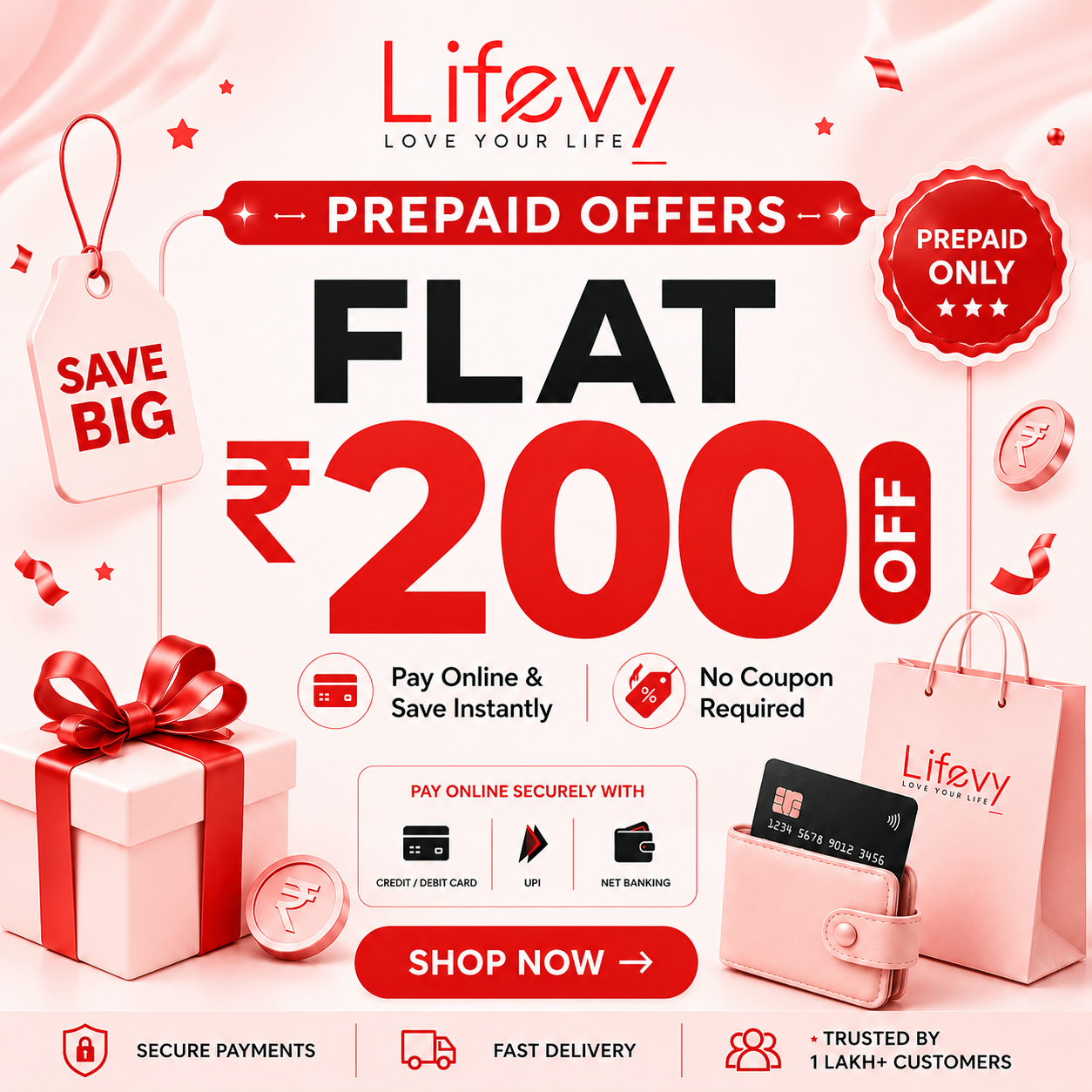 Prepaid Offers - Flat200