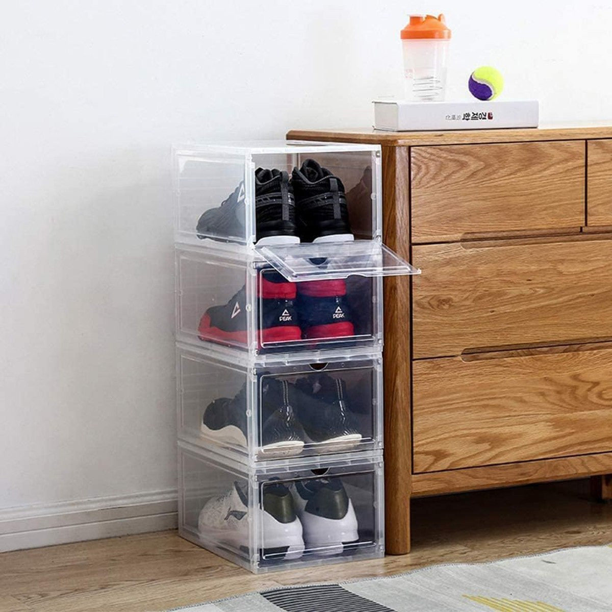 Transparent Sneaker Organiser