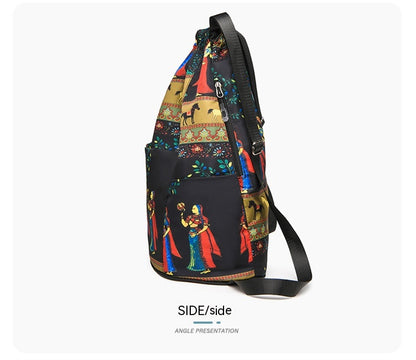 Drawstring Foldable Large Capacity Travel Sports Backpack