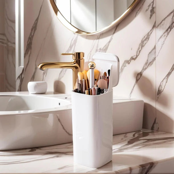 Automatic Lifting Makeup Brushes Organizer