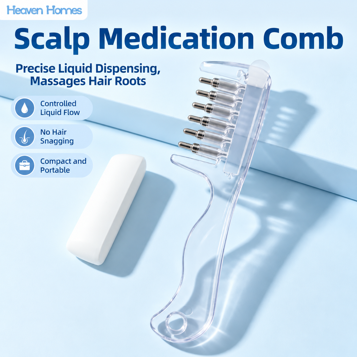 Scalp Oil Applicator Comb
