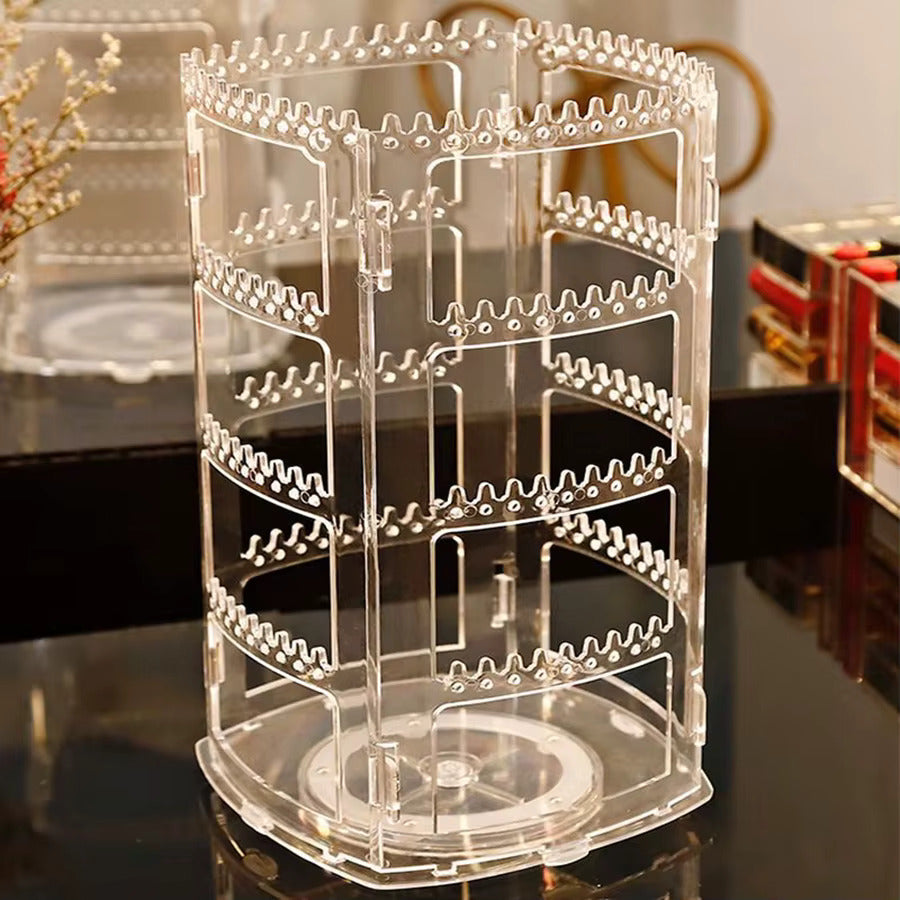 360 Degree Rotating Jewelry Organizer Holder