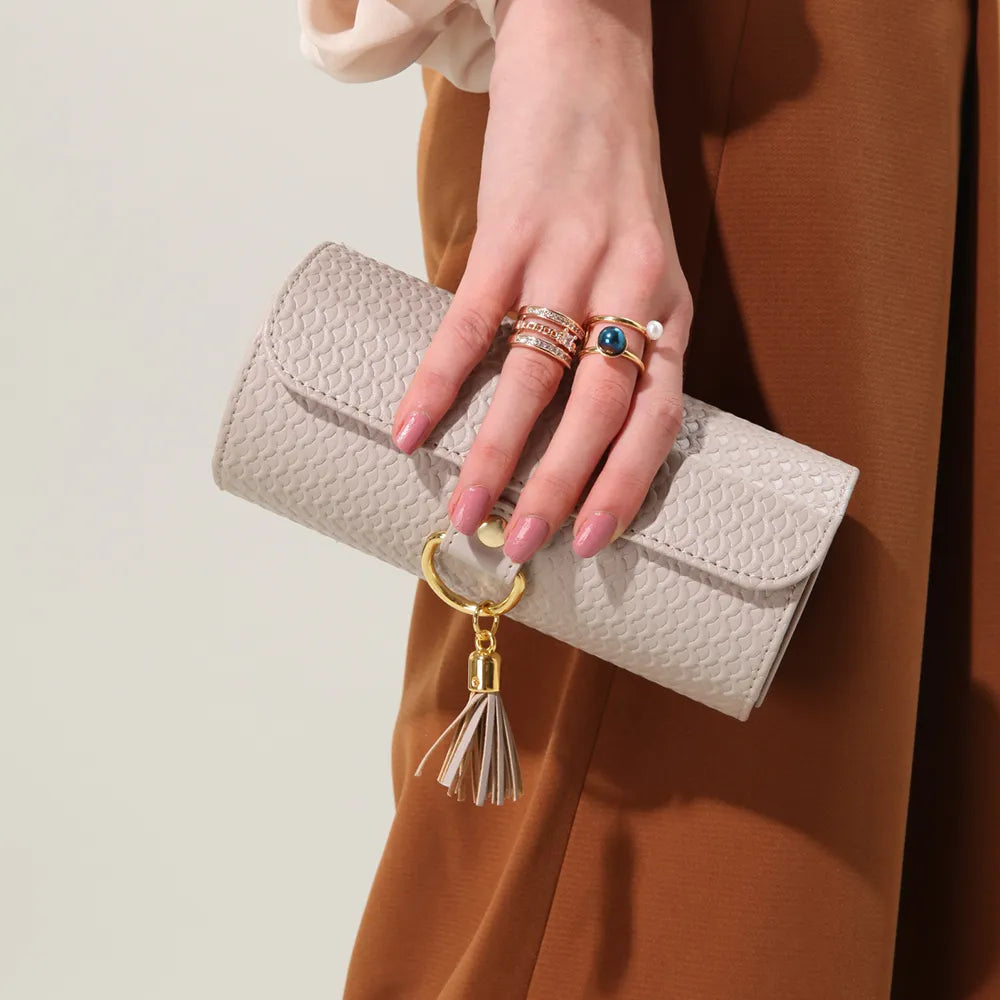 3 Layers Round Jewelry Box