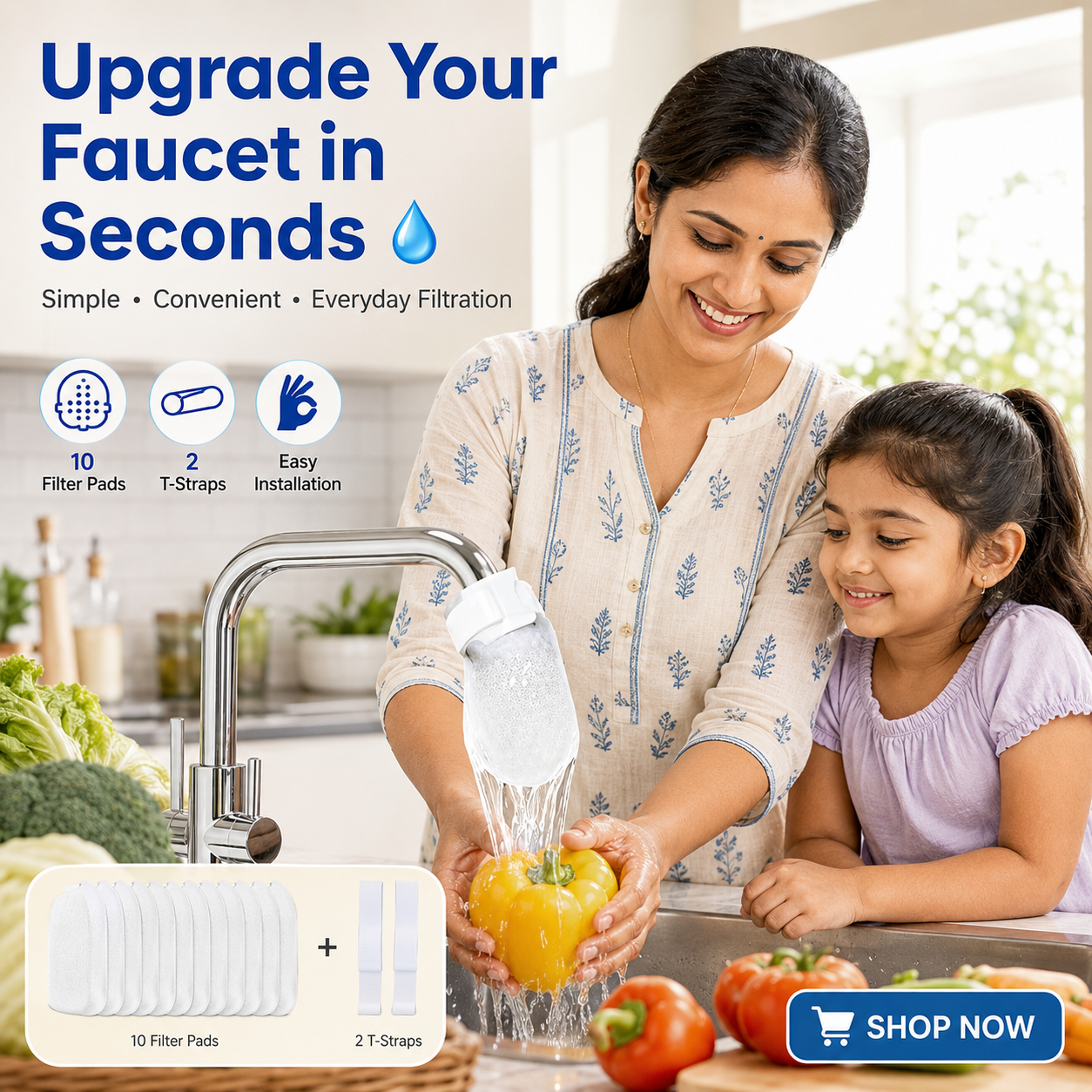 Multi-Layer Cotton Filter for Cleaner Water