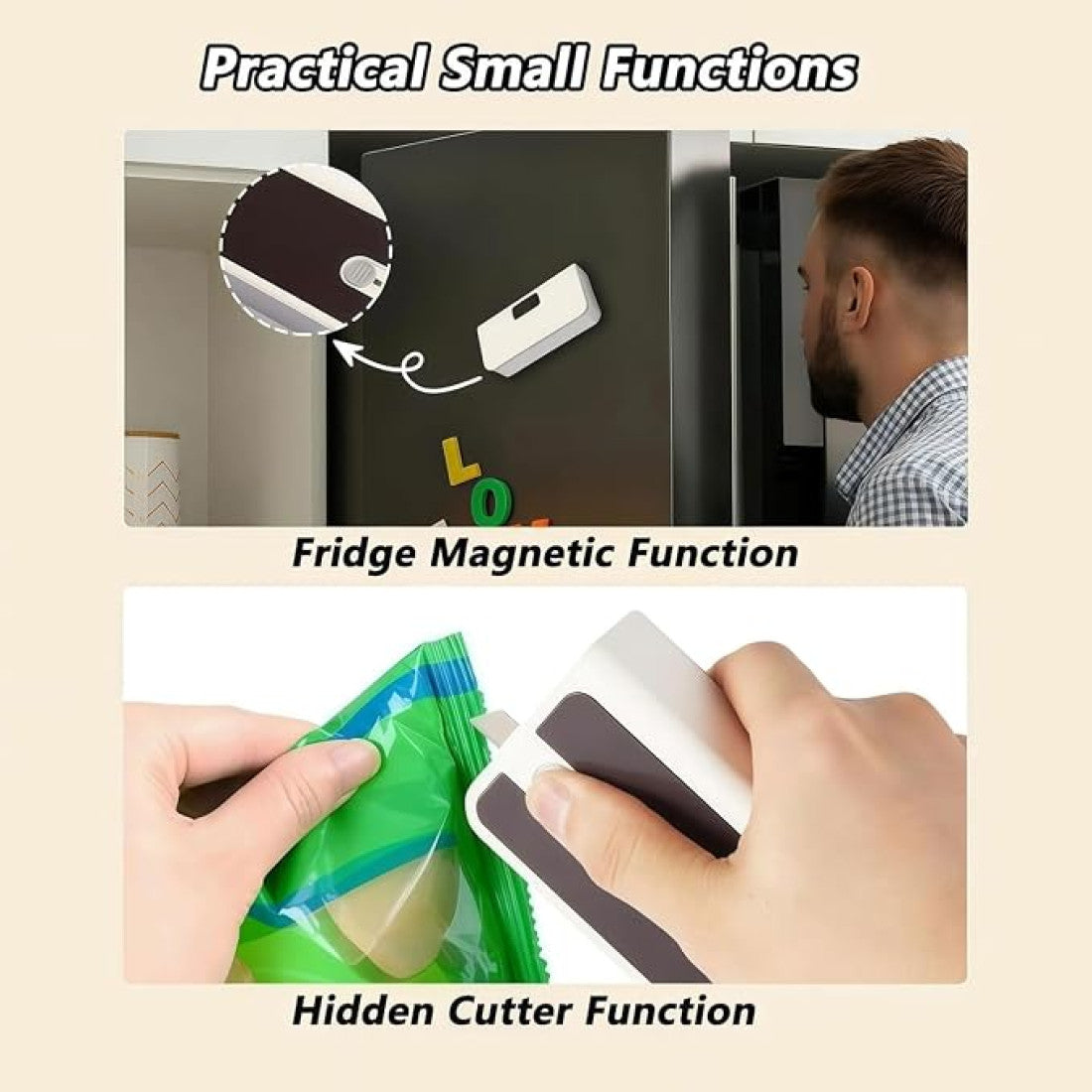 2 in 1 Portable Heat Sealer & Cutter