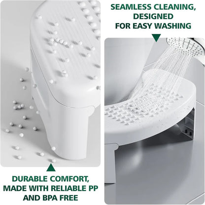 Smart Toilet Foot Rest Stool – Natural Squatting Support