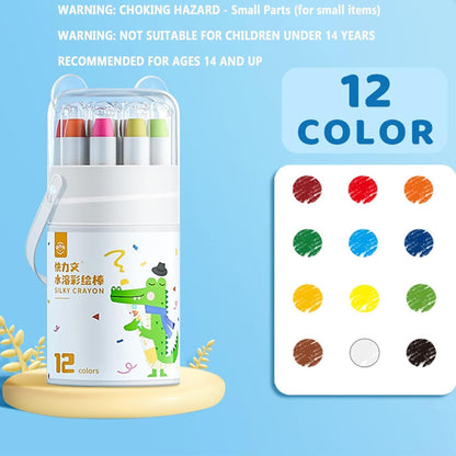 Ultra-Silky Twistable Gel Crayons | 12 color set