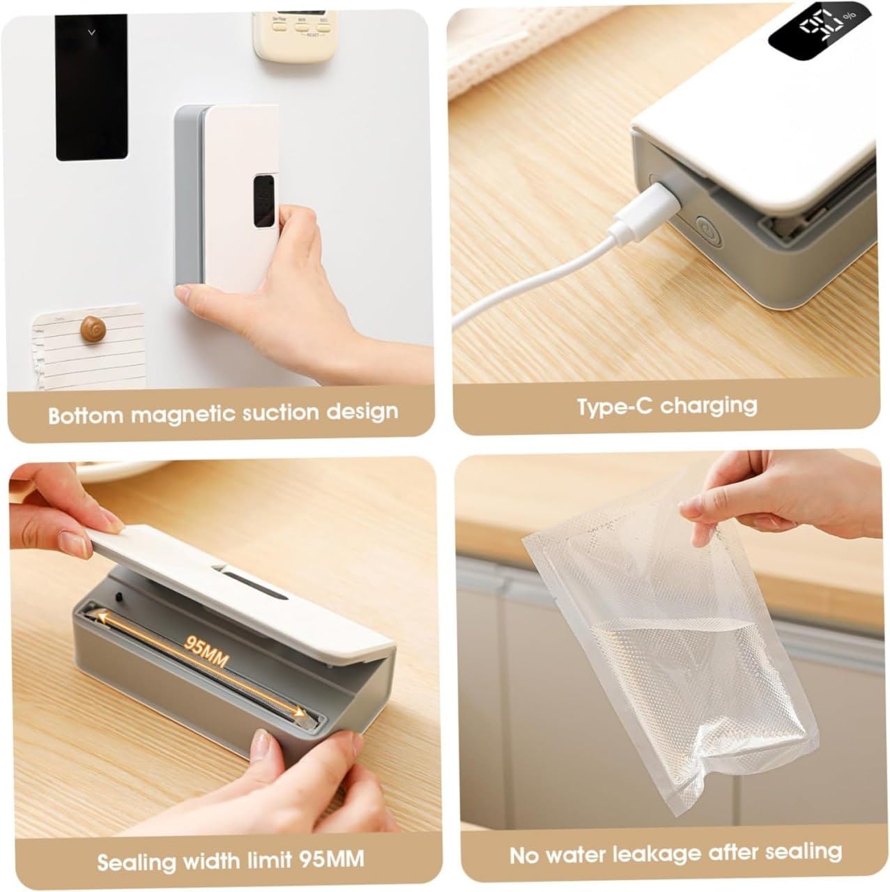 2 in 1 Portable Heat Sealer & Cutter