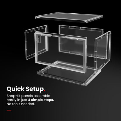 Transparent Sneaker Organiser