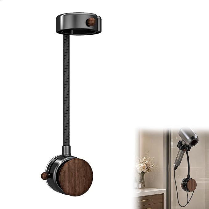 Rotatable 360 Degree Hair Dryer Holder