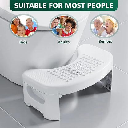 Smart Toilet Foot Rest Stool – Natural Squatting Support