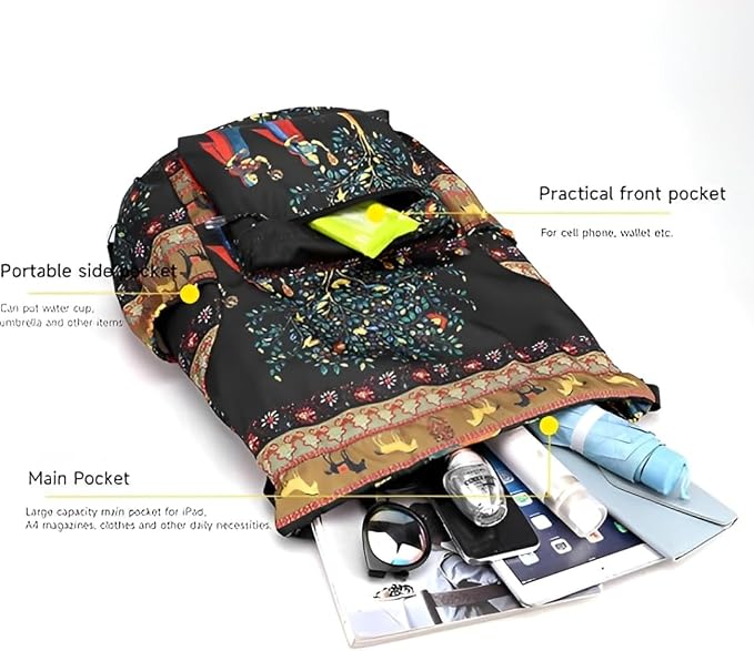 Drawstring Foldable Large Capacity Travel Sports Backpack