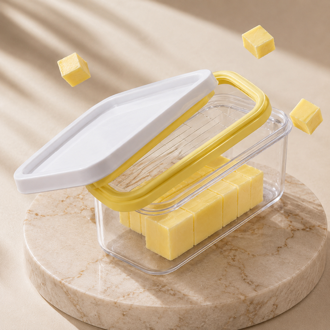 Airtight Butter Slicer & Storage Container