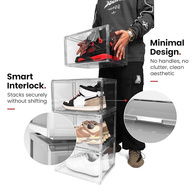 Transparent Sneaker Organiser