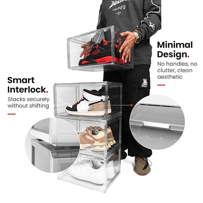 Transparent Sneaker Organiser