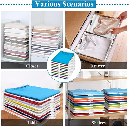 Stackable Clothes Organizer Trays