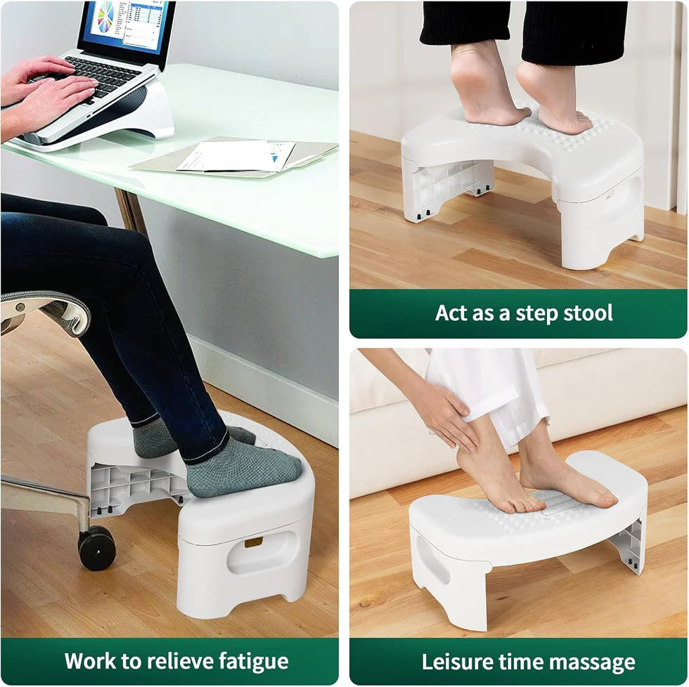 Smart Toilet Foot Rest Stool – Natural Squatting Support