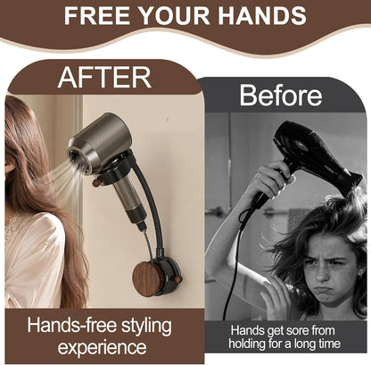 Rotatable 360 Degree Hair Dryer Holder