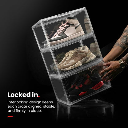 Transparent Sneaker Organiser