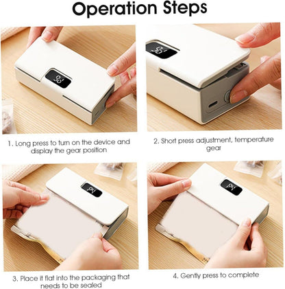 2 in 1 Portable Heat Sealer & Cutter
