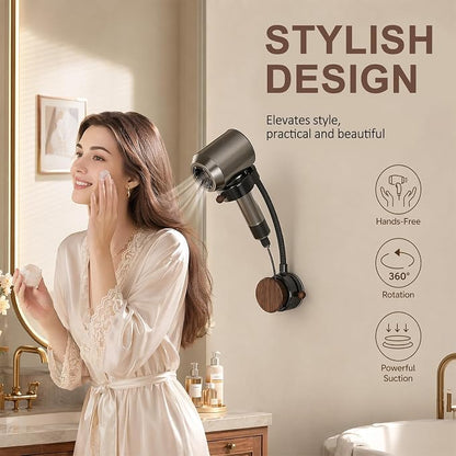 Rotatable 360 Degree Hair Dryer Holder