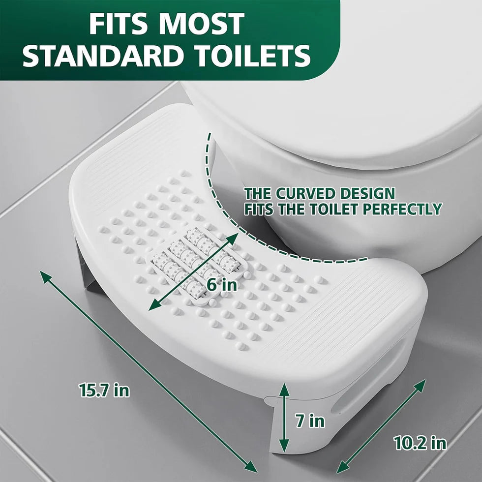 Smart Toilet Foot Rest Stool – Natural Squatting Support