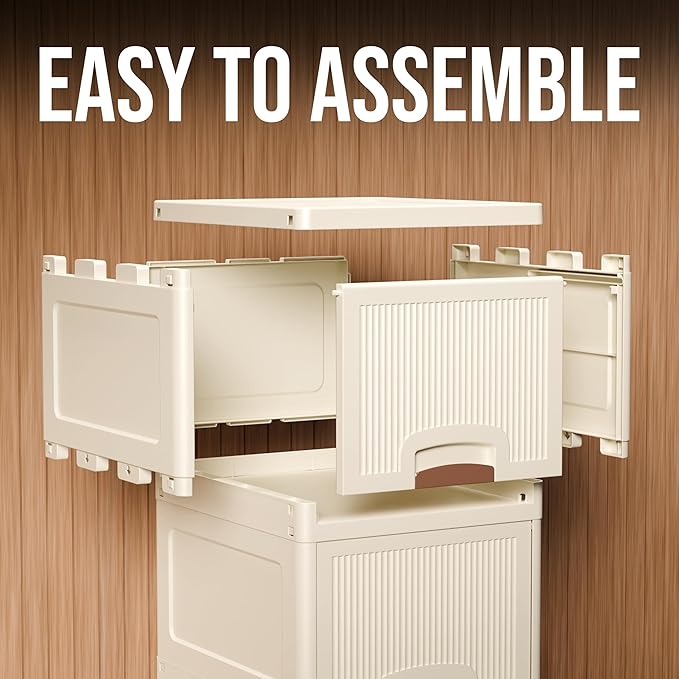 Multipurpose Foldable Storage Cabinet Organizer