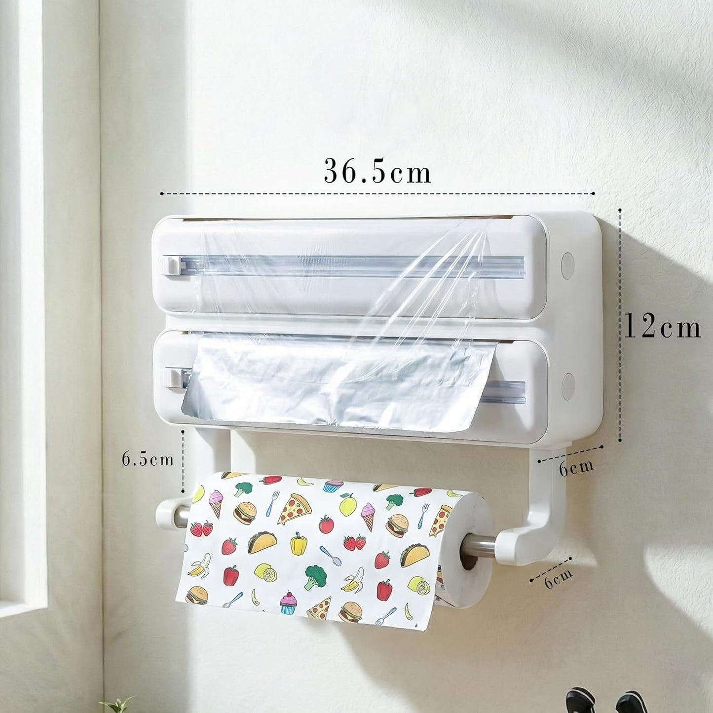 3-in-1 Wall Mounted Kitchen Organizer