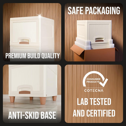 Multipurpose Foldable Storage Cabinet Organizer