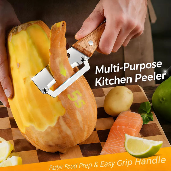 Vegetable Peeler for Kitchen Stainless | High-Grade