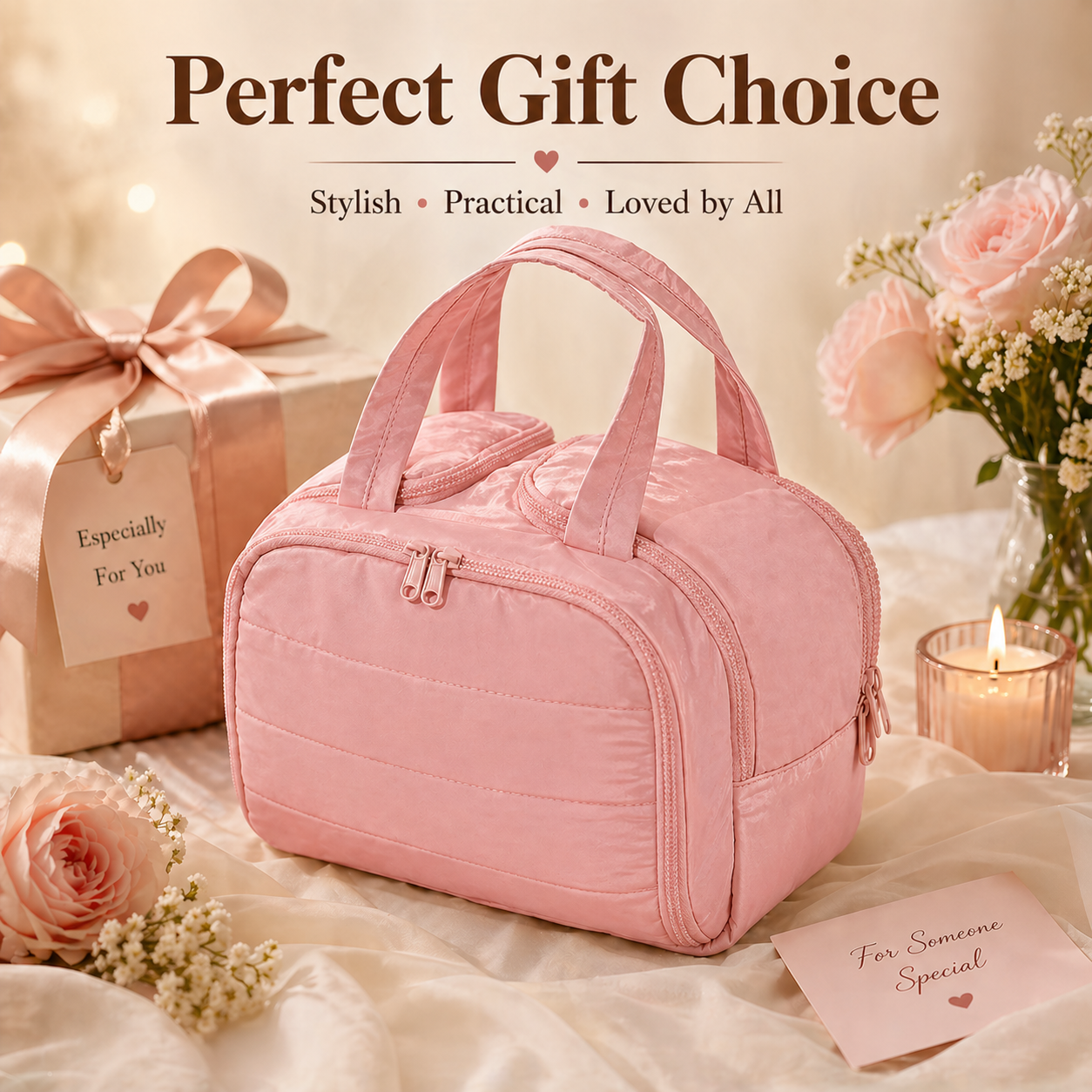 Multipurpose Travel Toiletry Bag for Women