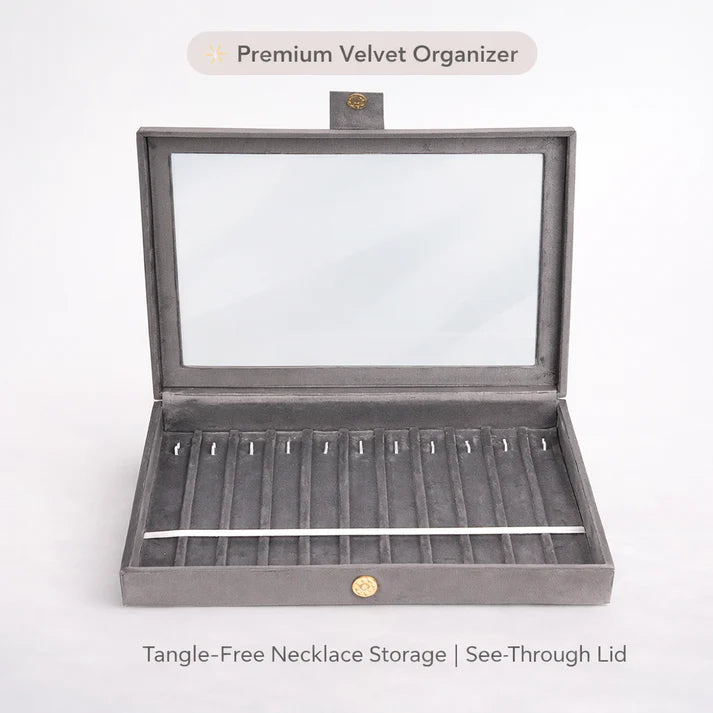 Premium Chain & Necklace Organizer Box