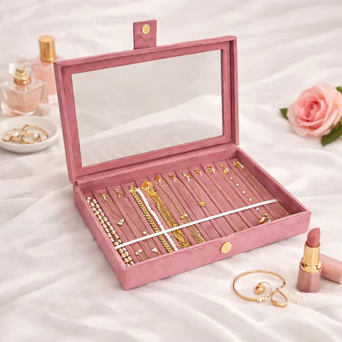 Premium Chain & Necklace Organizer Box
