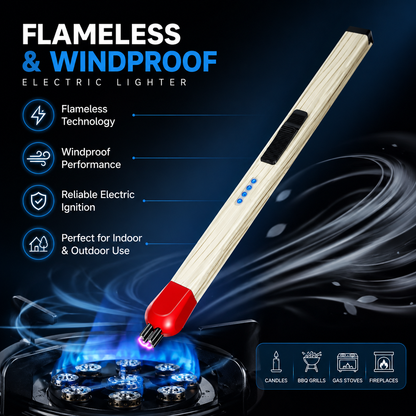 Rechargeable Electric Flameless Windproof Lighter.