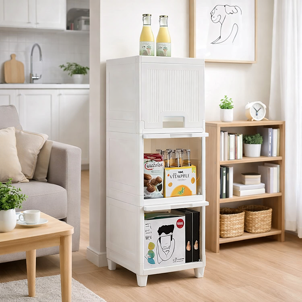 Multipurpose Foldable Storage Cabinet Organizer