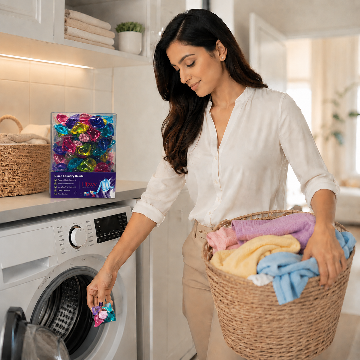 5 in 1 Laundry Power Detergent Pods
