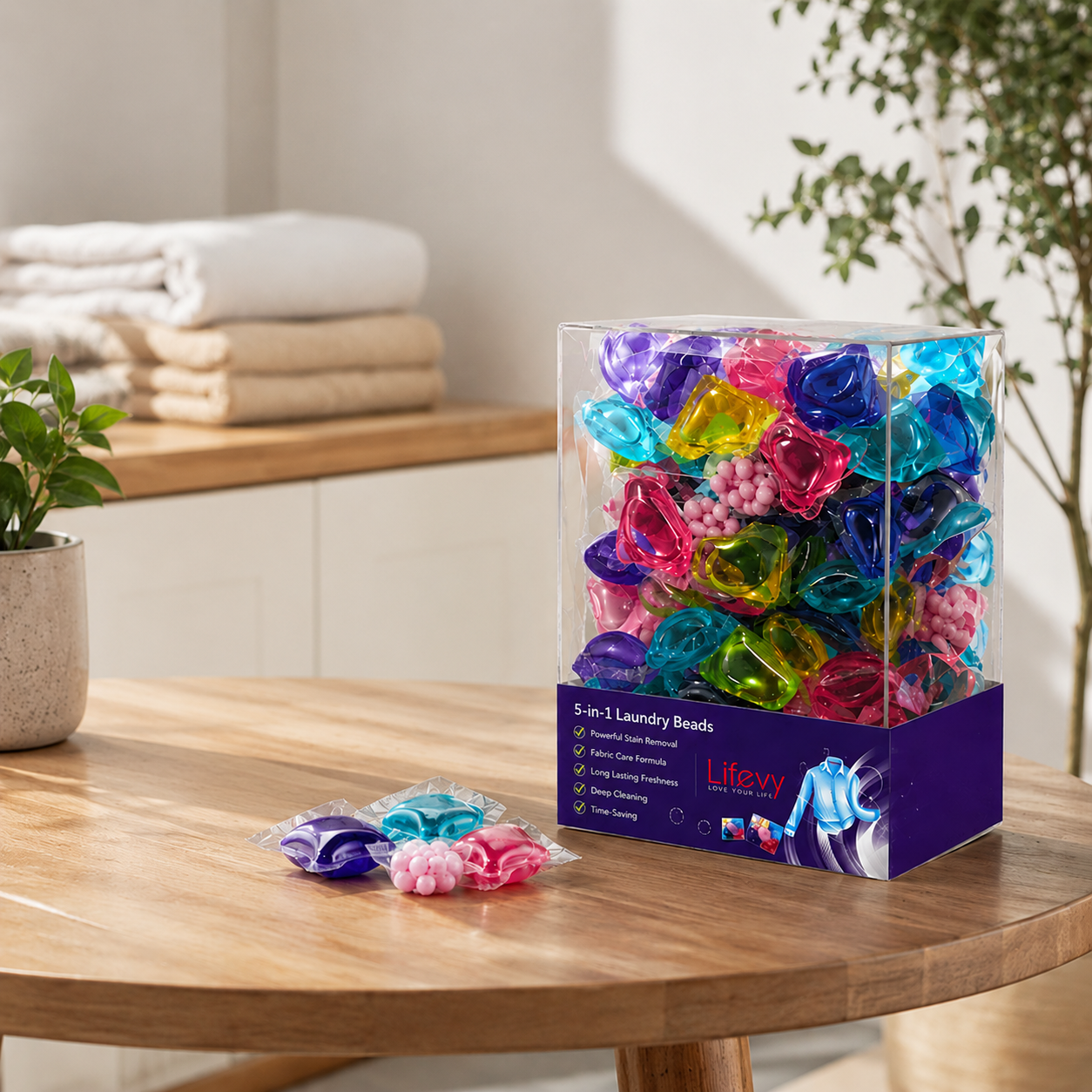 5 in 1 Laundry Power Detergent Pods