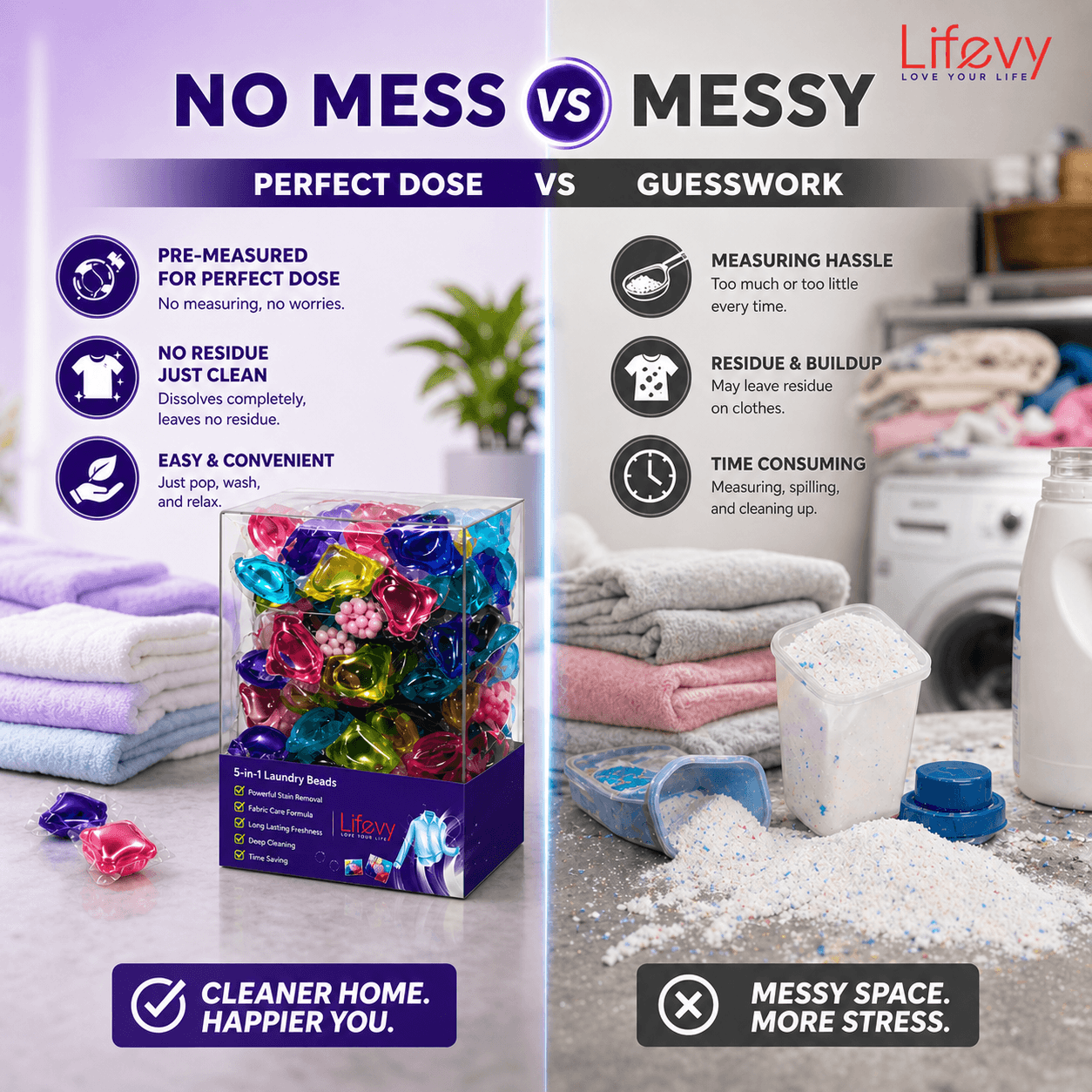 5 in 1 Laundry Power Detergent Pods