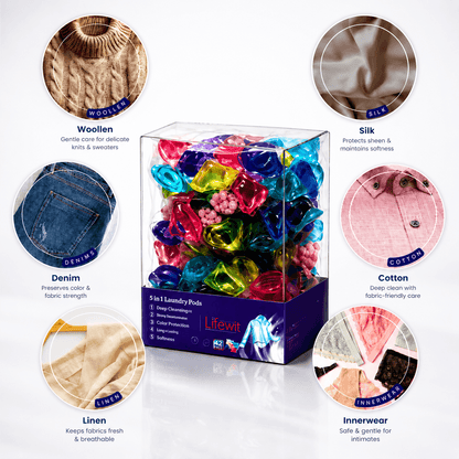 5 in 1 Laundry Power Detergent Pods