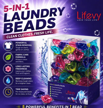5 in 1 Laundry Power Detergent Pods
