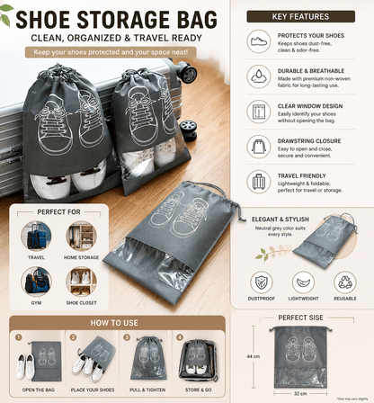 Travel Shoe Bags