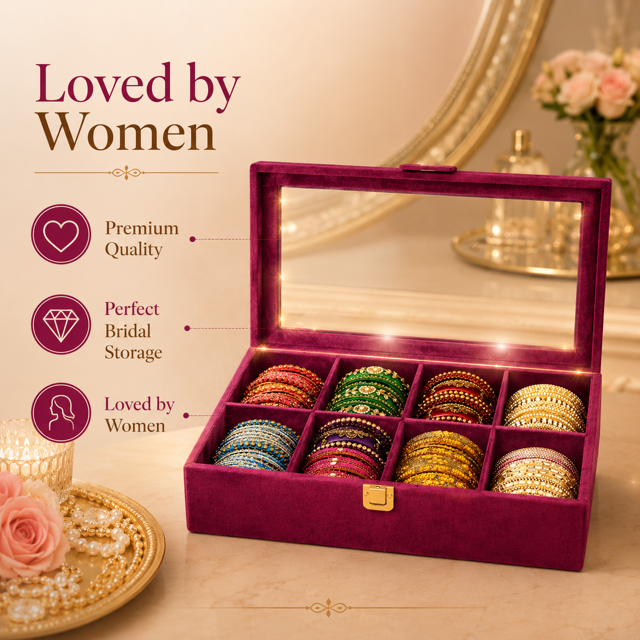 Premium Luxury Bangle Organizer