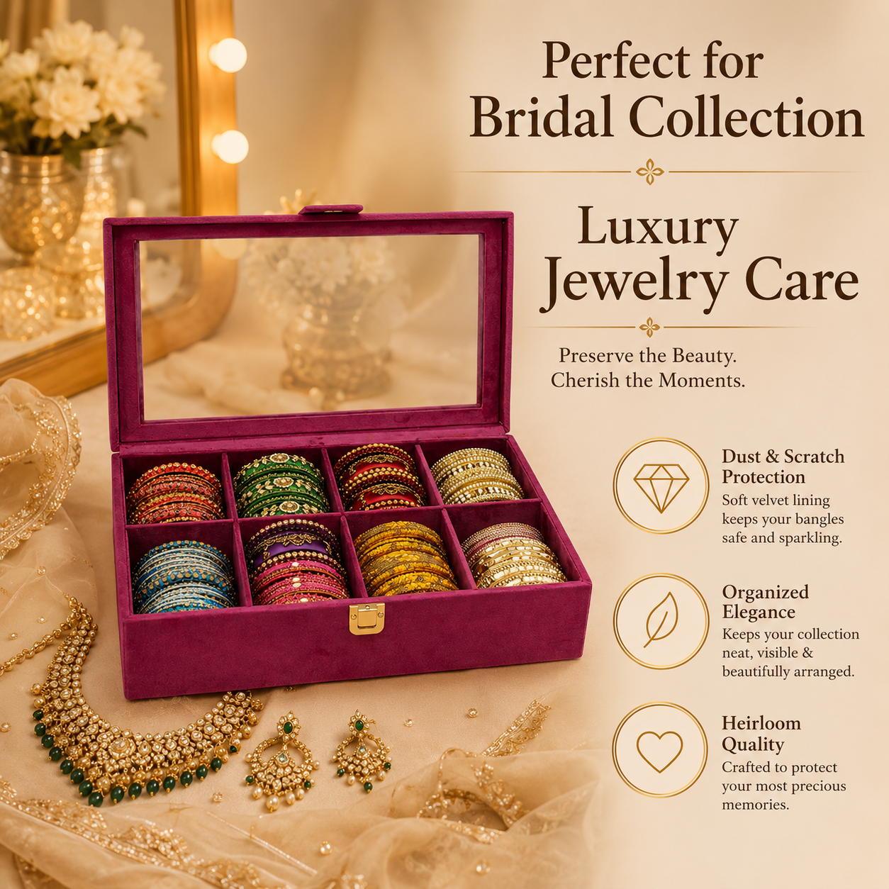 Premium Luxury Bangle Organizer