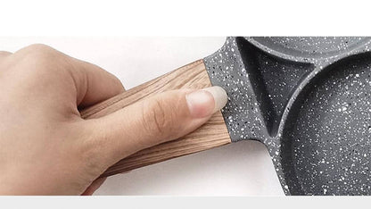 4 Hole Stone Non-stick Egg Ham Pot