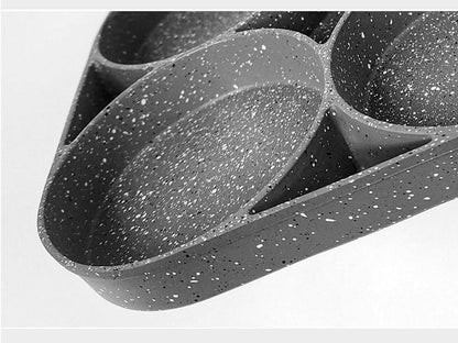 4 Hole Stone Non-stick Egg Ham Pot