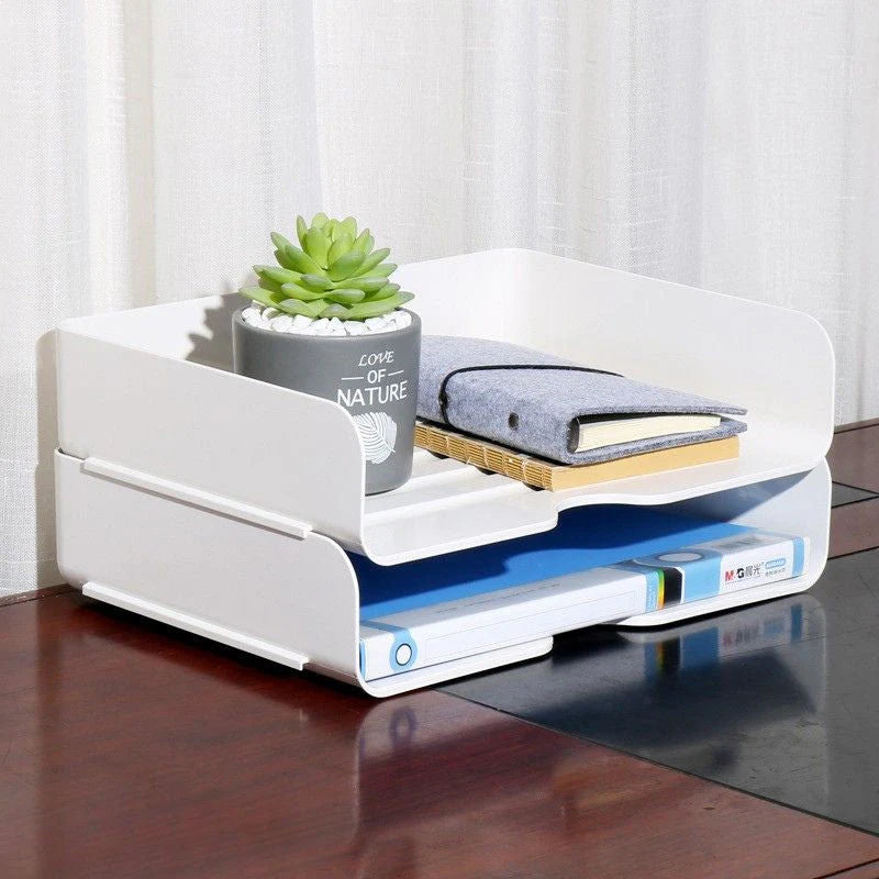Stackable Desk Document Organizer